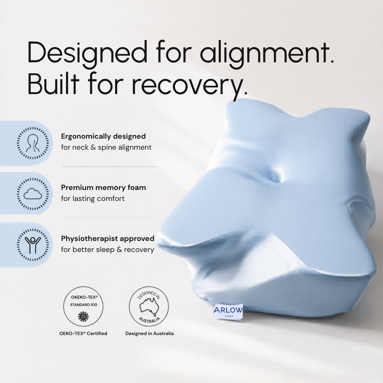 Arlow Ergonomic Pillow