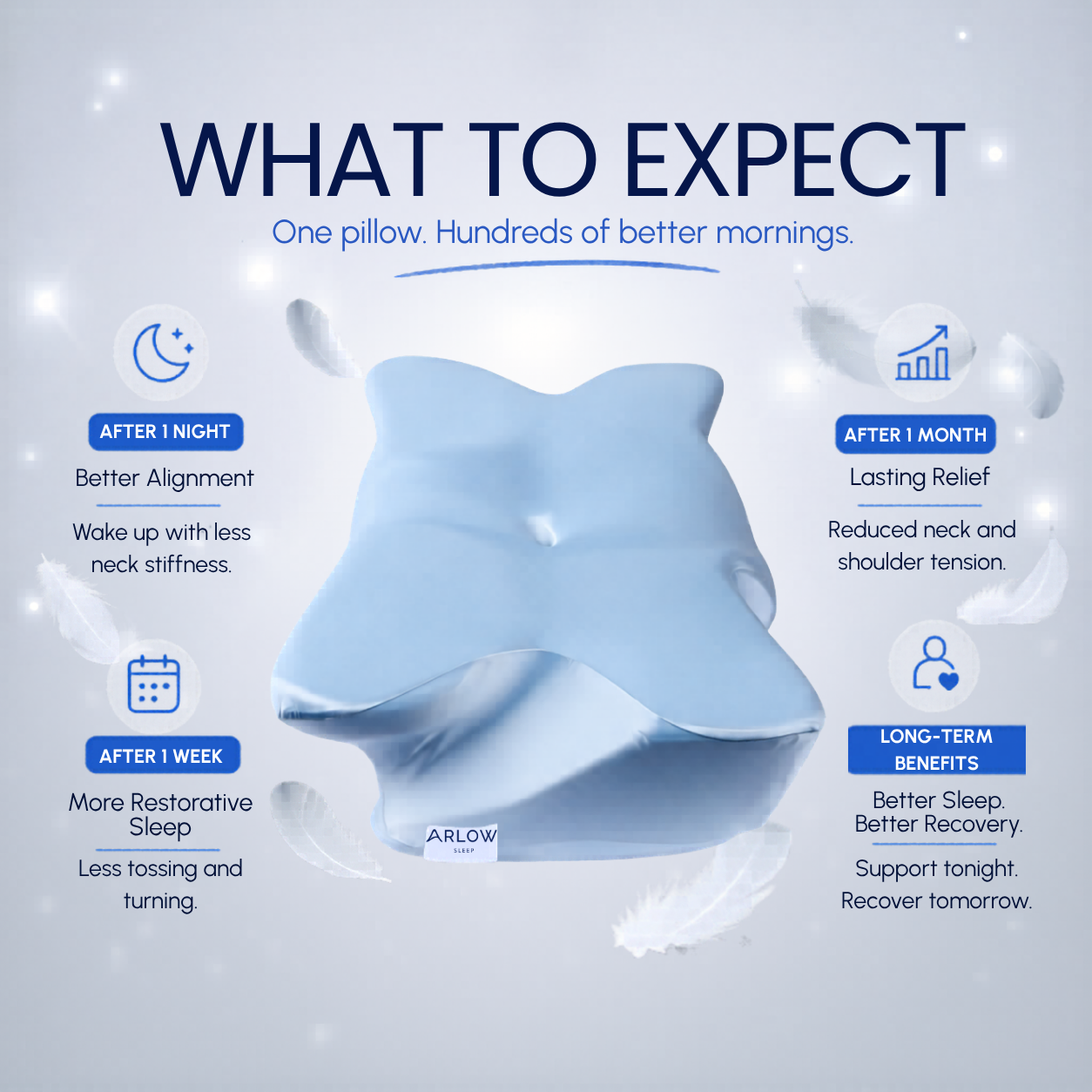 Arlow Ergonomic Pillow
