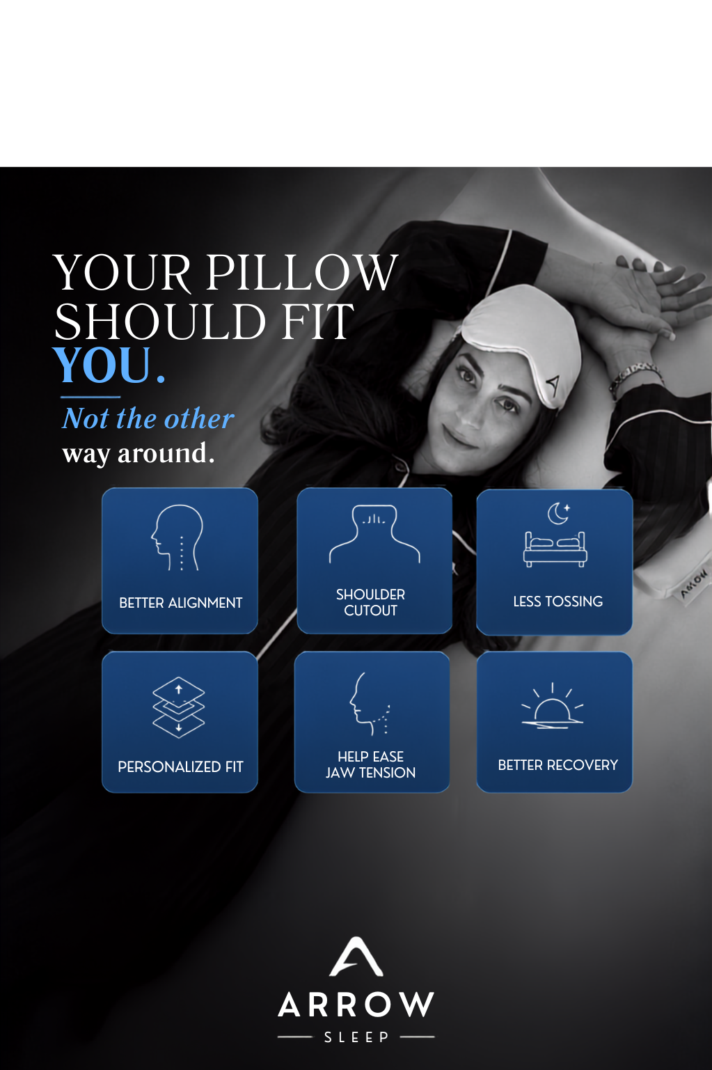 Arlow Ergonomic Pillow